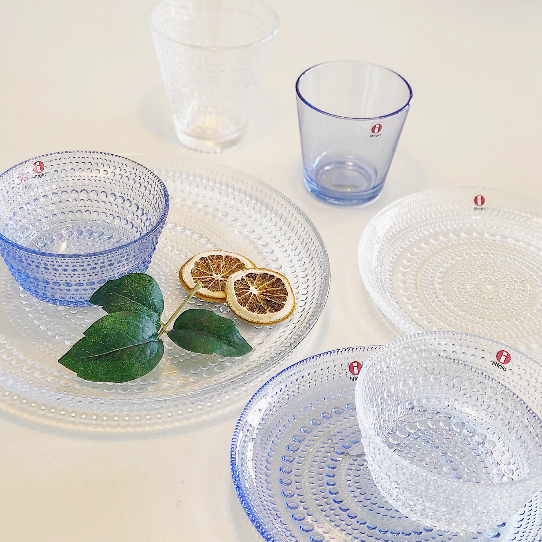 キビ　アアルト　カステヘルミ カステヘルミ ケーキスタンド 24cm クリアiittala/Arabia|北欧食器の